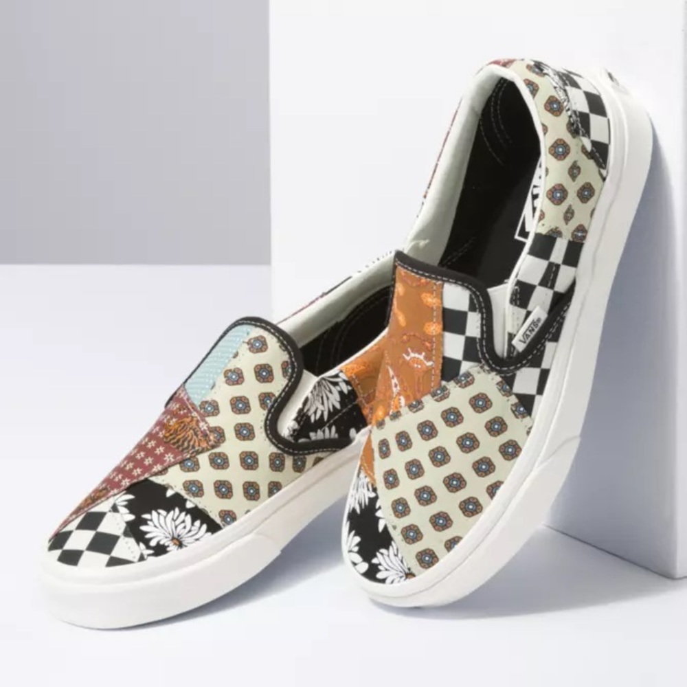 Vans Tiger Patchwork Slip-ons